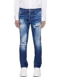 DSquared² - Dsqua2 ネイビー Cool Guy ジーンズ - Lyst
