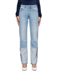 MM6 by Maison Margiela - 5 Pockets Turn Up Jeans - Lyst