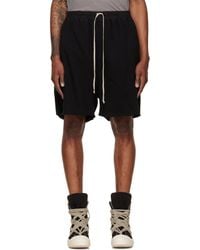 Rick Owens - Tower Long Boxers Butt Zip Shorts - Lyst