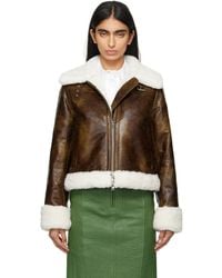 Stand Studio - Off- Lorelle Faux-Shearling Jacket - Lyst
