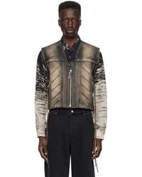 Eytys - Ssense Exclusive Black Harper Leather Vest - Lyst