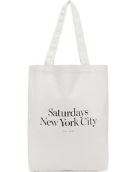 Saturdays NYC - Cabas miller blanc - Lyst