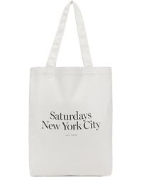 Saturdays NYC - ホワイト Miller Standard トートバッグ - Lyst
