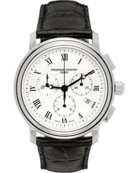 Frederique Constant - Classics Quartz Chronograph Watch - Lyst