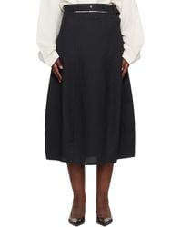 Studio Nicholson - Orcha Midi Skirt - Lyst