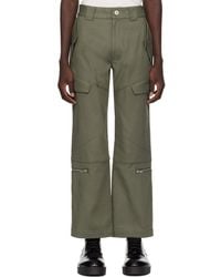 Dion Lee - Green Tactical Cargo Pants - Lyst