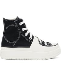 Converse - Black & White Construct Sneakers - Lyst