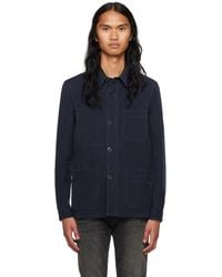 Tom Ford - Navy Double Weft Jacket - Lyst