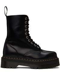 Dr. Martens - Black 1490 Quad Squared Boots - Lyst