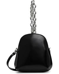 BY FAR - Koko Semi Patent Leather Bag - Lyst