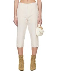 Renaissance Renaissance - Ssense Exclusive Bridal Capsule Capri Leggings - Lyst