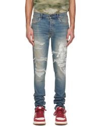 Amiri - Eagle Repair Skinny Jeans - Lyst