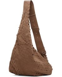 Kiko Kostadinov - Taupe Fiore Twisted Bag - Lyst