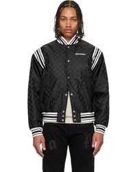 Palm Angels - Monogram Jacquard Bomber Jacket - Lyst