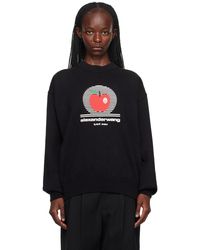 Alexander Wang - Black Ny Apple Sweater - Lyst