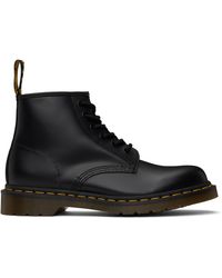 Dr. Martens - 101 Stitch Smooth Leather Ankle Boots - Lyst