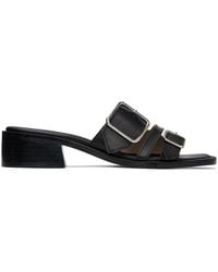 A.P.C. - Aly Heeled Sandals - Lyst