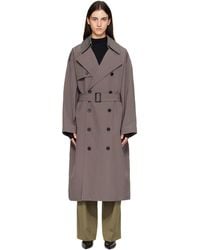 Frankie Shop - Mavis Oversized Trench Coat - Lyst
