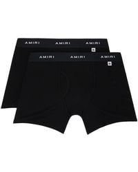 Amiri - Two-Pack Logo Patch Boxer Briefs - Lyst
