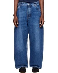 Studio Nicholson - Paolo Wide Leg Jeans - Lyst