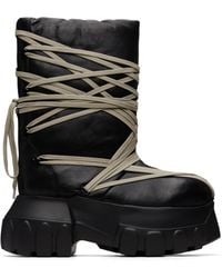 Rick Owens - Tower Megalace Tractor Boots - Lyst