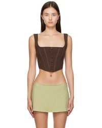 GUIZIO - Corset Camisole - Lyst