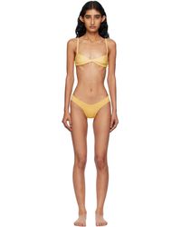 Haight - Haut De Bikini Monica Et Culotte De Bikini Leila Noirs - Lyst