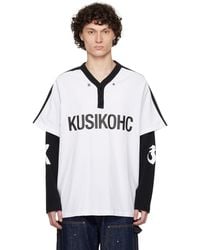 Kusikohc - Baseball Long Sleeve Polo - Lyst