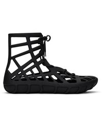Bottega Veneta - Black Atlas Sandals - Lyst