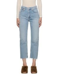 Citizens of Humanity - Blue Daphne Crop Jeans - Lyst