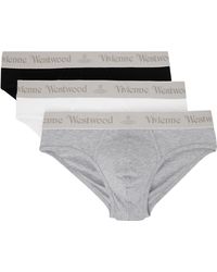 Vivienne Westwood - Three-Pack & Band Slip Briefs - Lyst