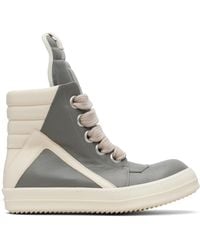 Rick Owens - Temple Jumbolace Geobasket Sneakers - Lyst