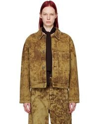 Lemaire - Boxy Denim Jacket - Lyst