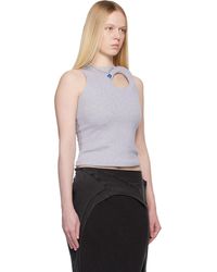 Mowalola Maxine Tank Top in Red | Lyst UK