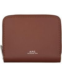 A.P.C. - Chelsea Zip Wallet - Lyst