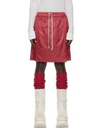 Rick Owens - Moncler + Kilt Shorts - Lyst
