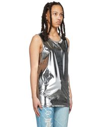 GREG ROSS 'Valley' Tank Top in Black | Lyst