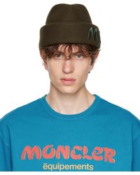 Moncler Genius - Chapeau vert à logo brodé - Moncler x Salehe Bembury - Lyst