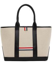 Thom Browne - Off-white Small Tool Tote - Lyst