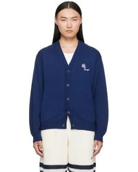 KENZO - Paris Tulip' Embroidered Cardigan - Lyst