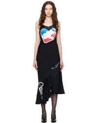 Conner Ives - Reconstituted Midi Dress - Lyst