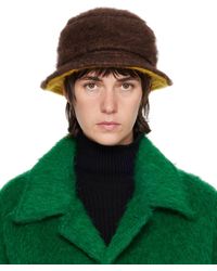 Marni - Brown Brushed Bucket Hat - Lyst