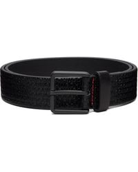 HUGO - Leather Embossed Logos Belt - Lyst
