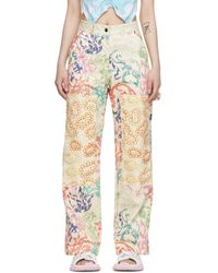 正規店仕入れの COLLINA STRADA ラインストーンプリントコットン