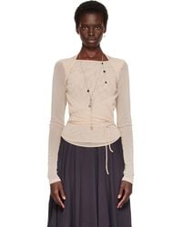 Lemaire - Ballerina Wrap Blouse - Lyst