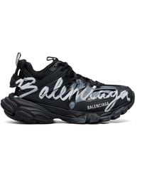 Balenciaga - Track Signature Sneakers - Lyst