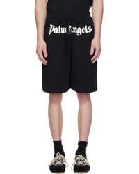 Palm Angels - Waist Logo Shorts - Lyst
