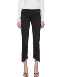 FRAME Jean gris Le High Straight