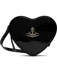 Vivienne Westwood - ブラック Louise Heart クロスボディバッグ - Lyst