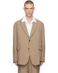 Frankie Shop - ベージュ Beo テーラードジャケット - Lyst